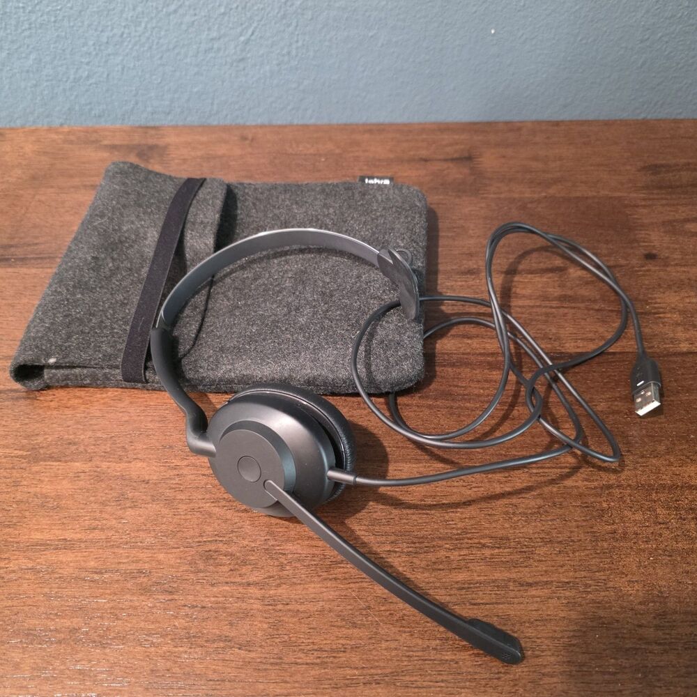 Jabra Evolve2 30 SE USB Wired Stereo Headset with Microphone PC One Ear EUC